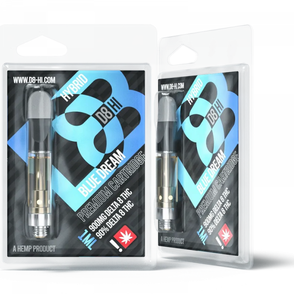 D8-Hi Delta-8 THC Vape Cartridge | 900mg – Hemp For Health Distribution